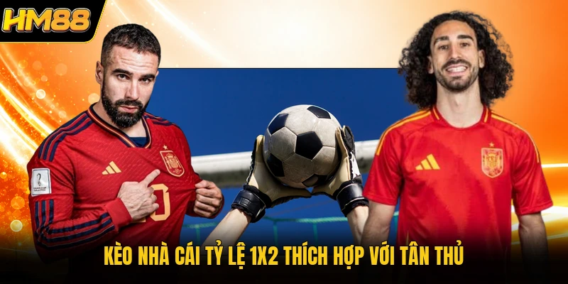 Kèo nhà cái tỷ lệ 1x2 thích hợp với tân thủ