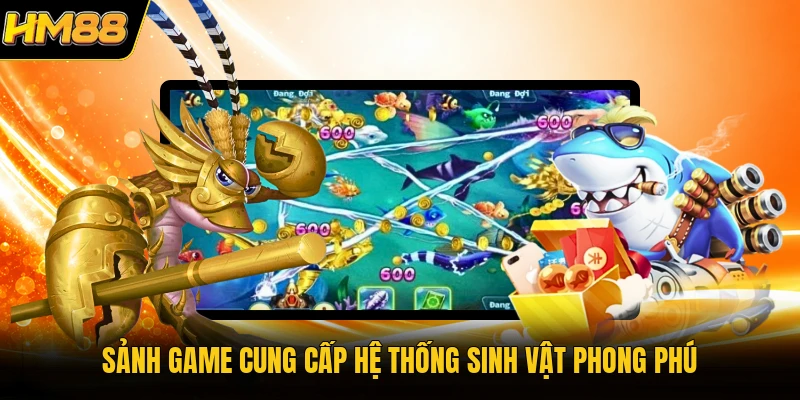 Bắn Cá Tiểu Tiên | Cẩm Nang Săn Boss Nhận Thưởng Cực Lớn 2026 Sảnh game cung cấp hệ thống sinh vật phong phú