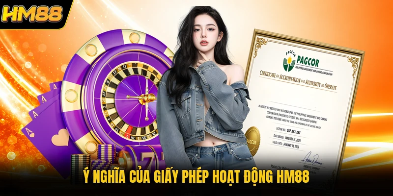 Ý nghĩa của giấy phép hoạt động HM88